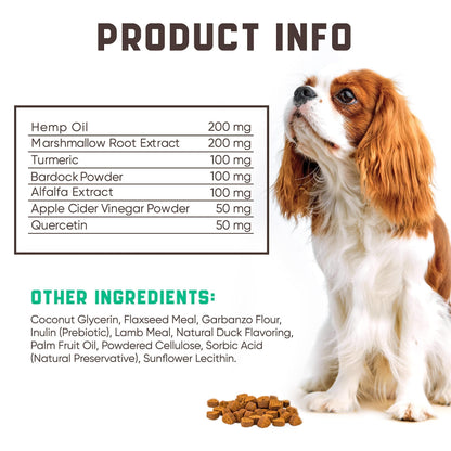 Allergy & Immune Chews for Dogs — 180 Count